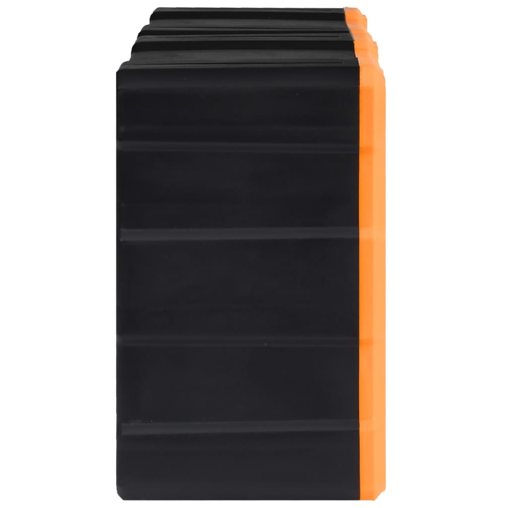 Vidaxl organizers met 12 laden 2 st 26,5x16x26 cm