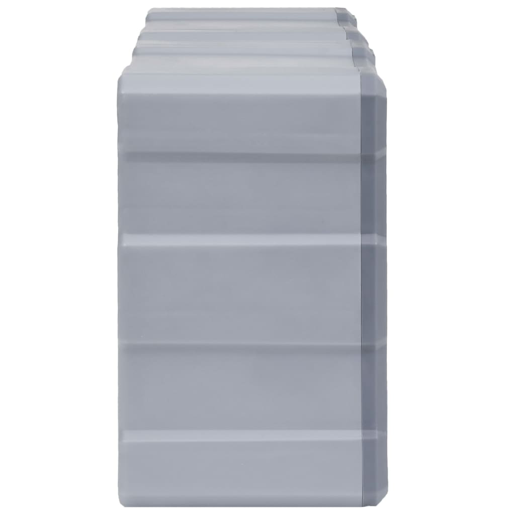 Vidaxl organizers met 12 laden 2 st 26,5x16x26 cm