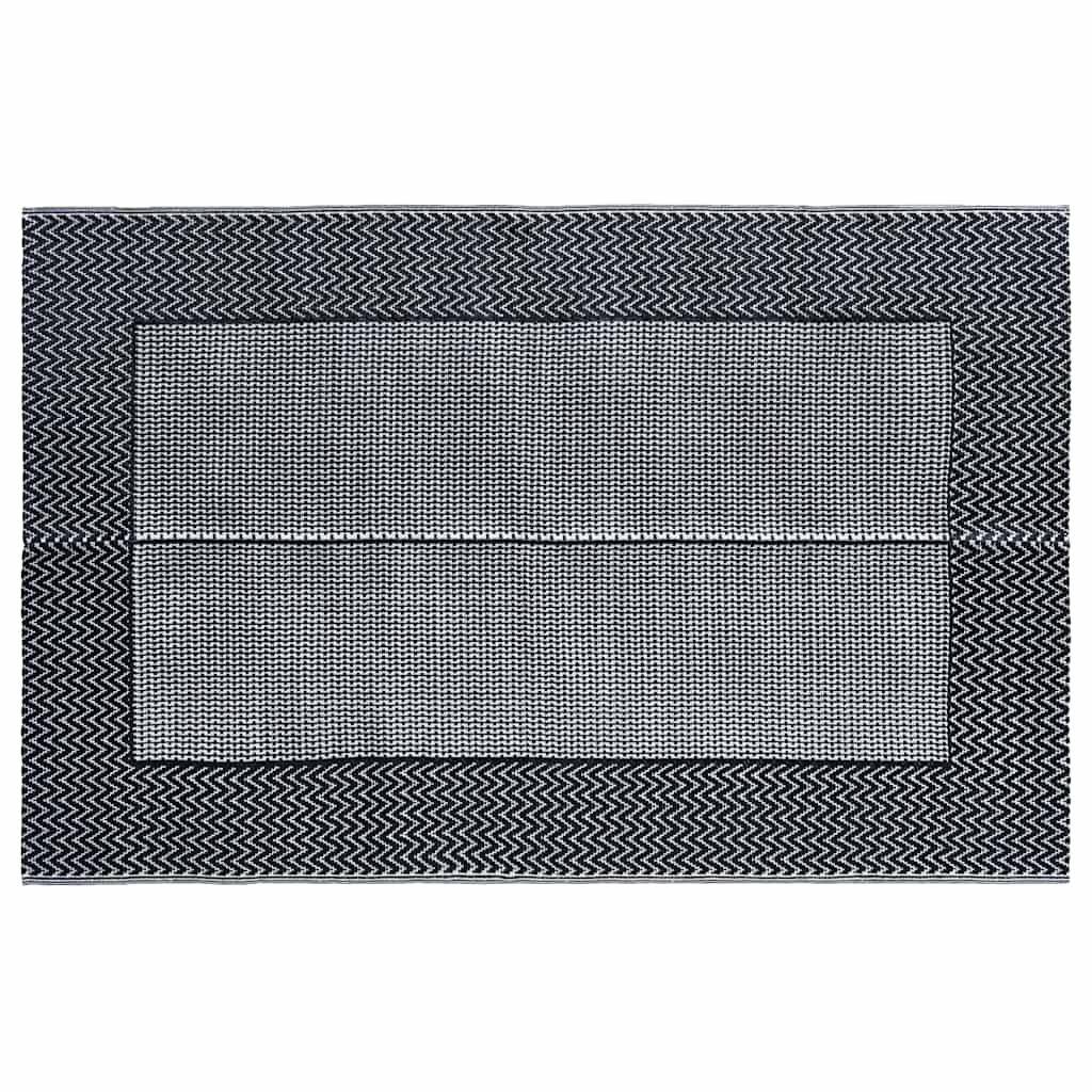 Vidaxl buitenkleed arakil 120x180 cm pp grijs