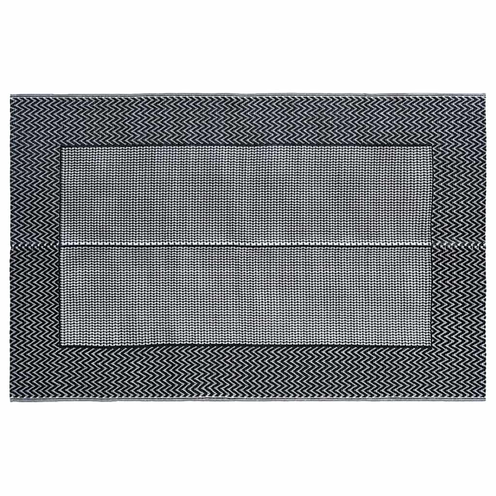 Vidaxl buitenkleed arakil 190x290 cm pp grijs