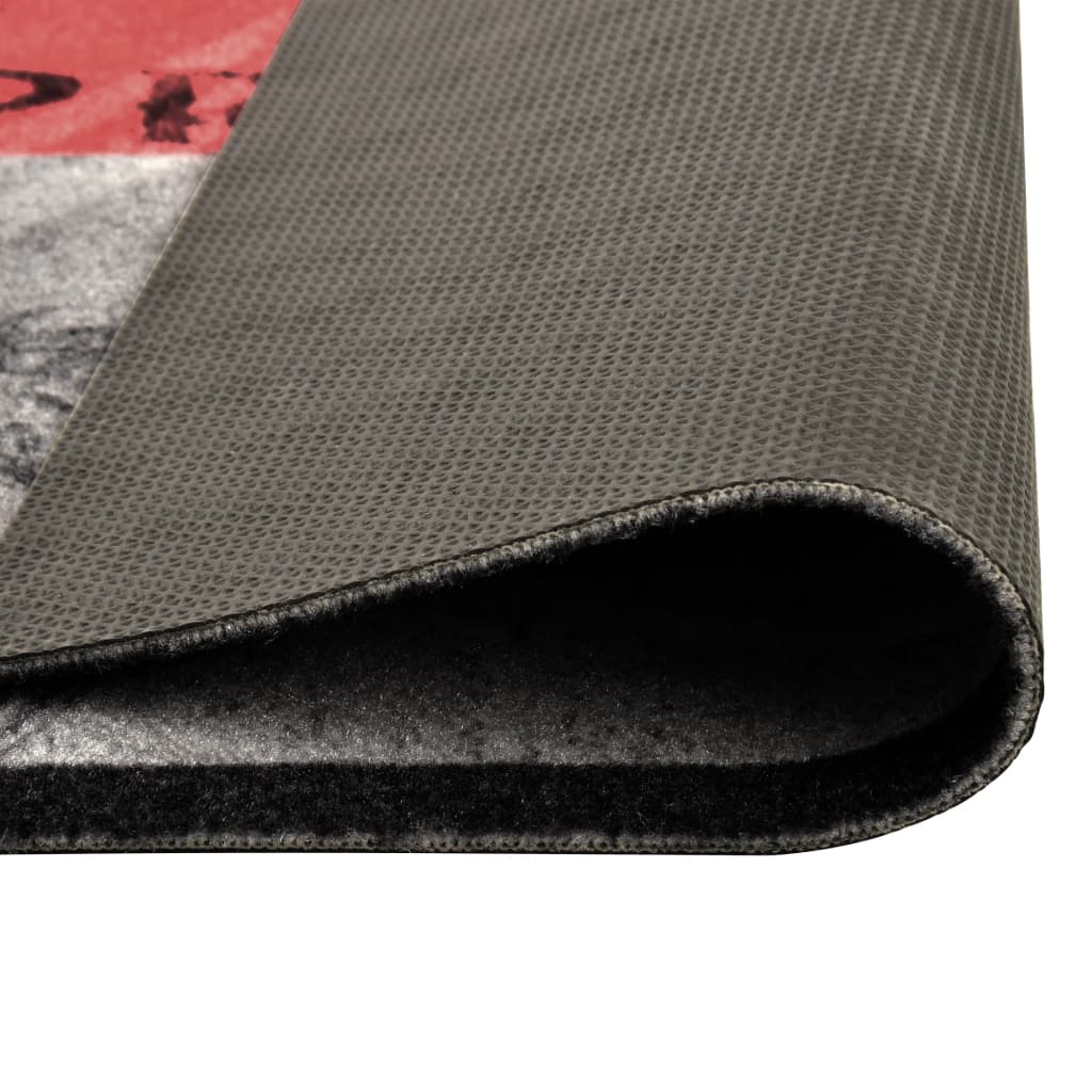 Vidaxl keukenmat wasbaar tomaat 60x180 cm