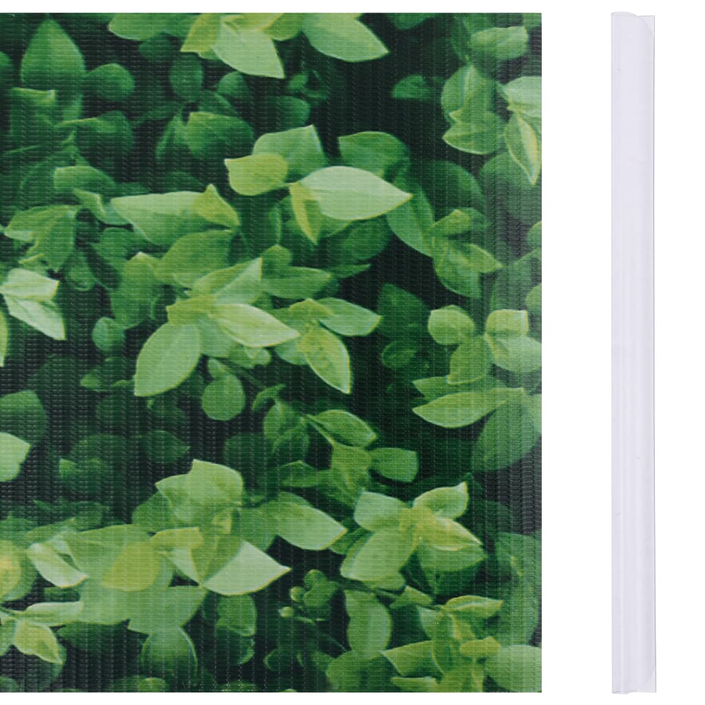 Vidaxl tuinschermen 4 st 35x0,19m pvc groen