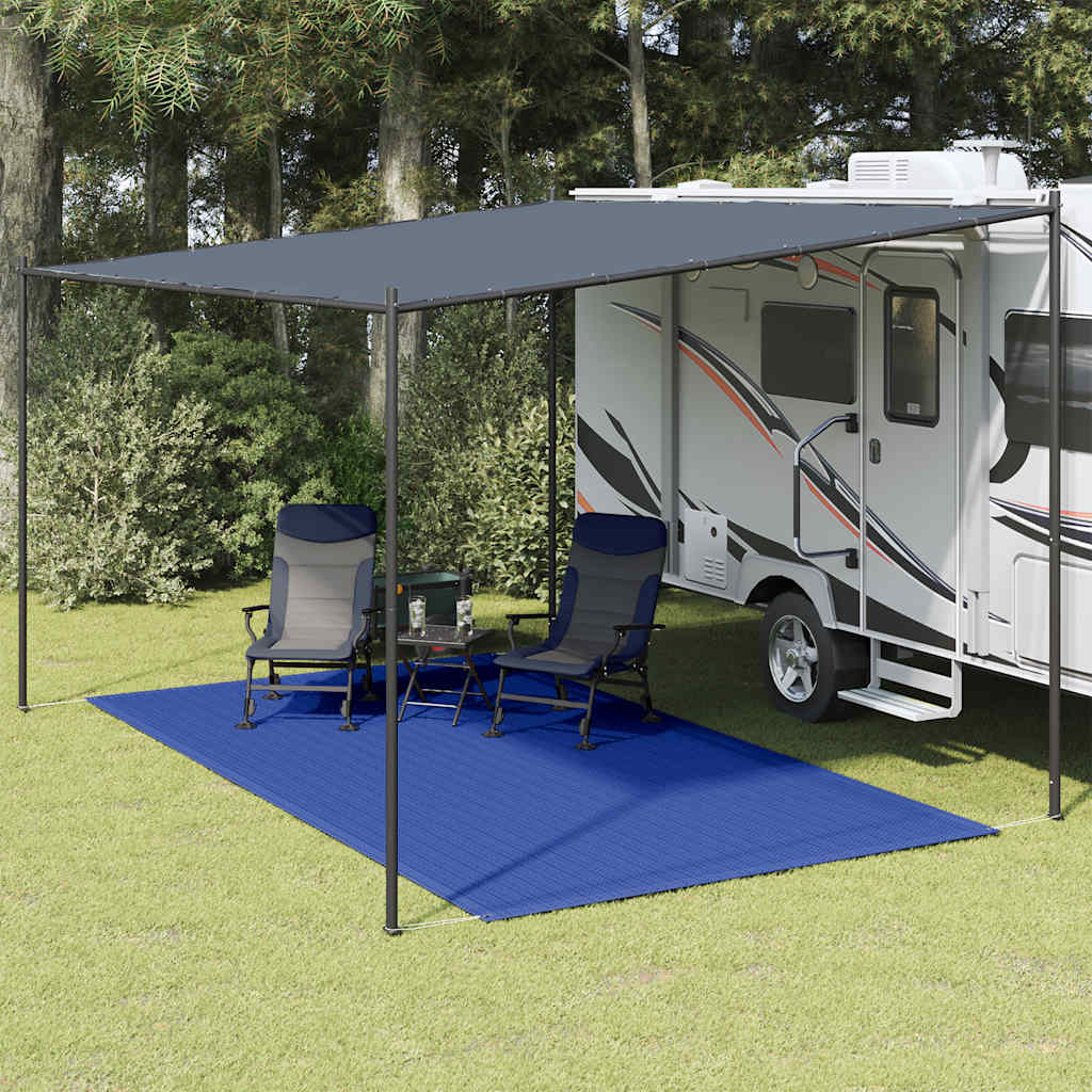 Vidaxl tenttapijt 250x400 cm blauw