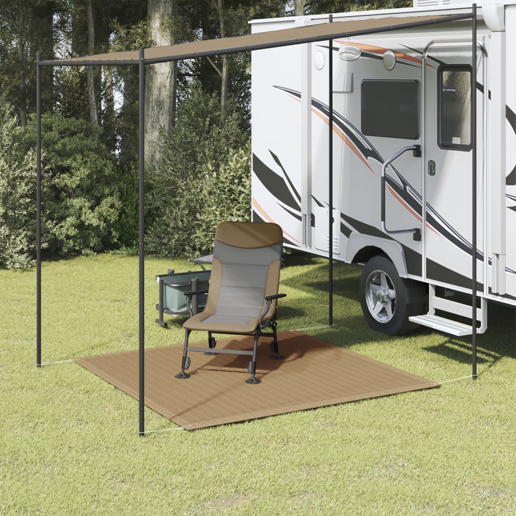 VidaXL Tentdoek 250x250 cm taupe