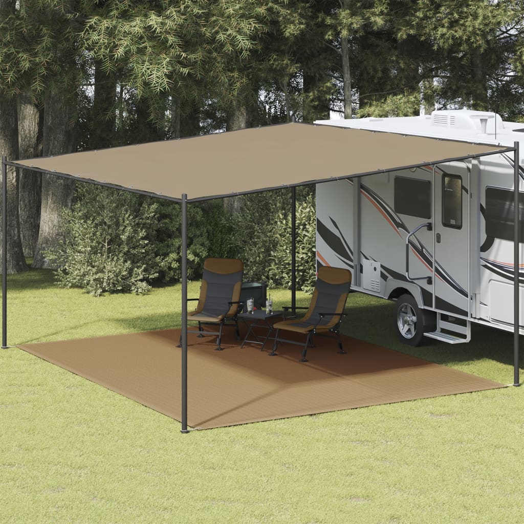 VidaXL Tentdoek 400x500 cm taupe