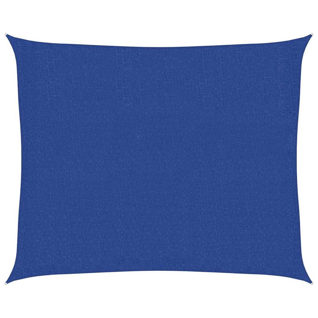 Vidaxl zonnezeil 160 g m² 2,5x3 m hdpe blauw