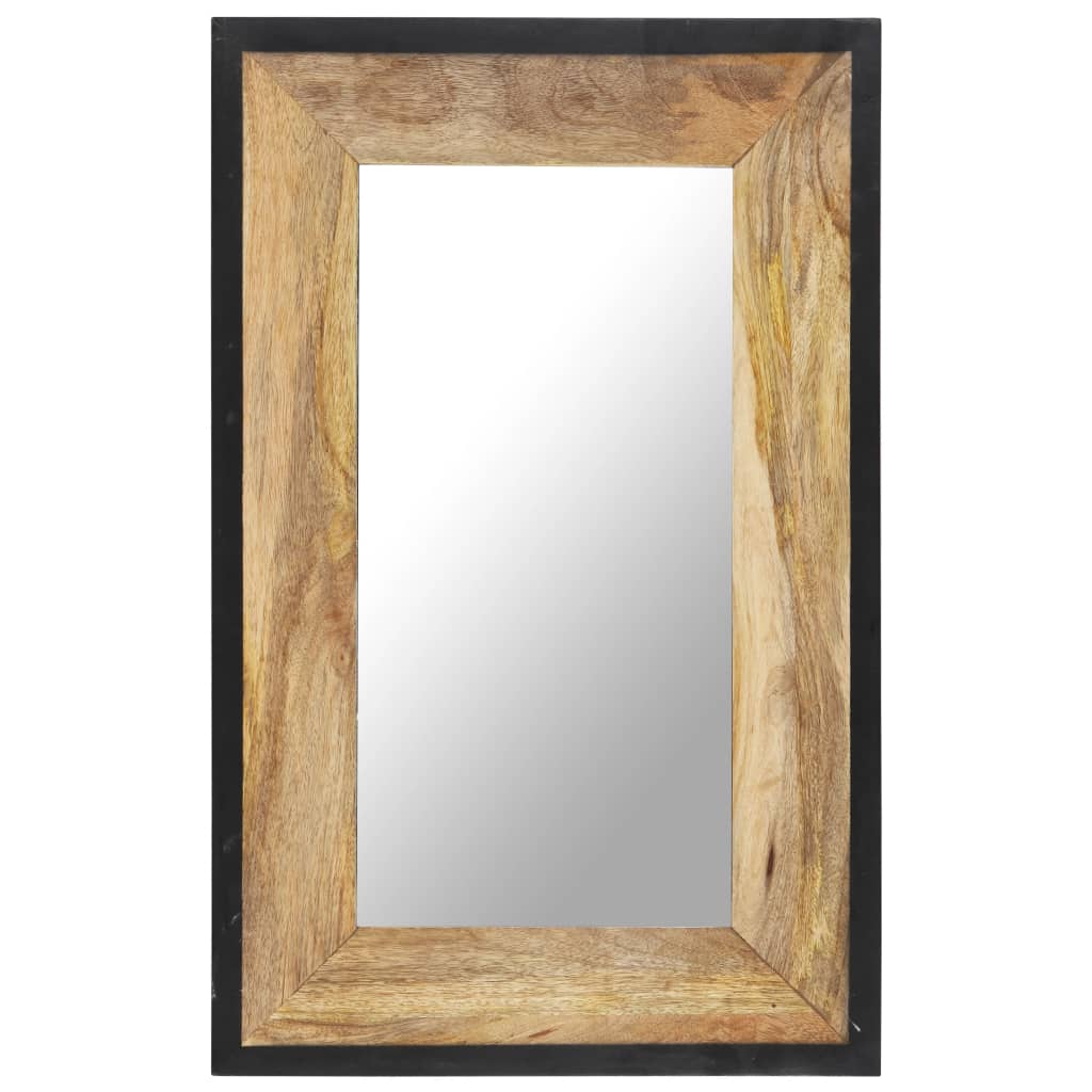 VidaXL Spiegel 80x50 cm massief mangohout