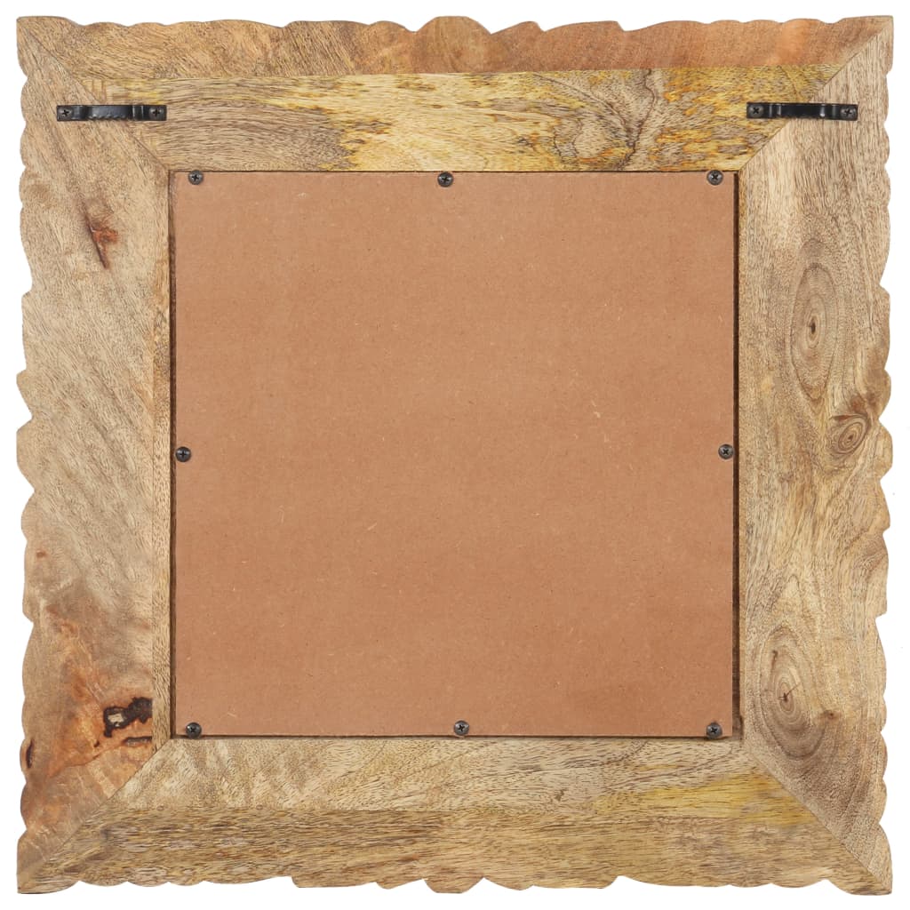VidaXL Spiegel 50x50 cm massief mangohout