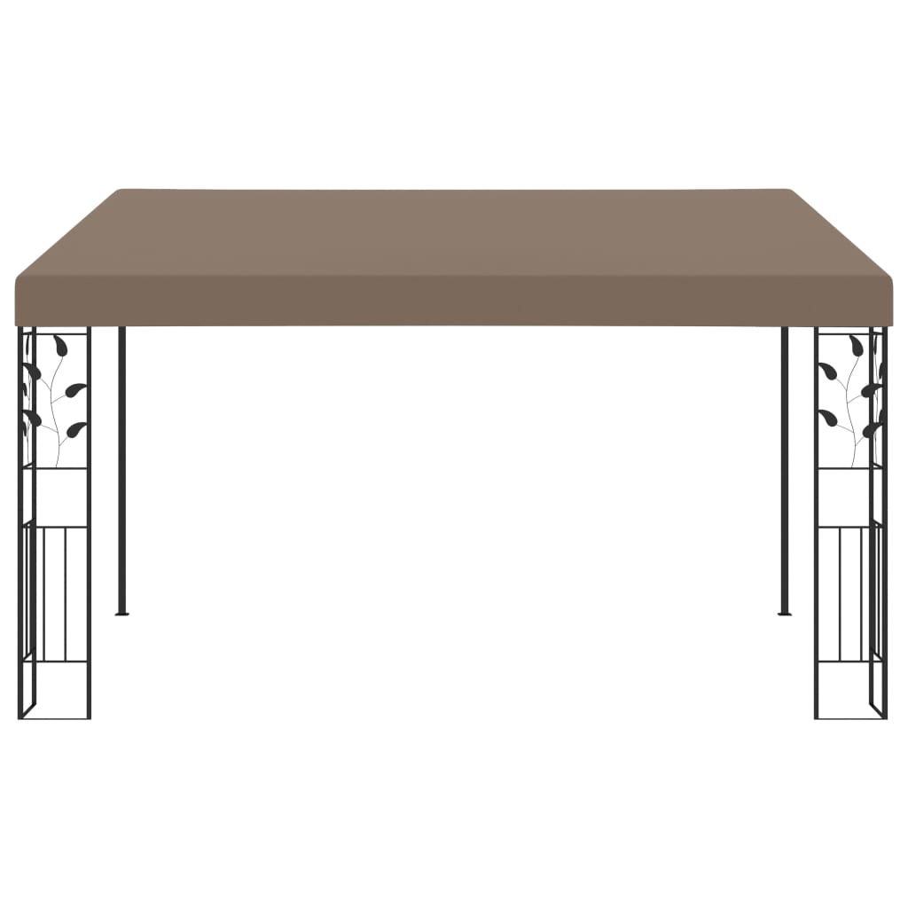 VidaXL Wandprieel 4x3x2,5m taupe