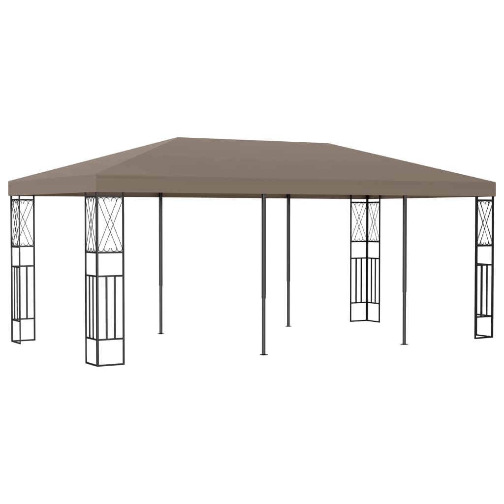 VidaXL Prieel 6x3m stof taupe