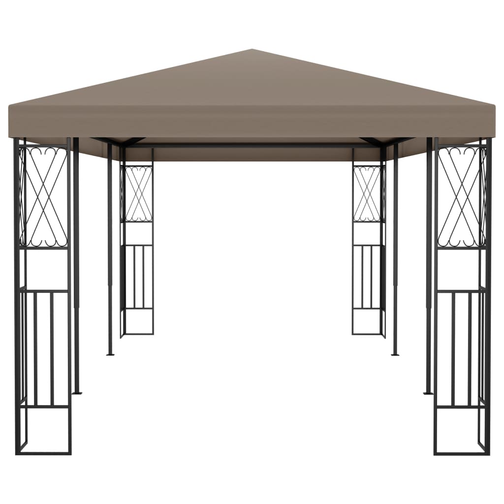 VidaXL Prieel 6x3m stof taupe