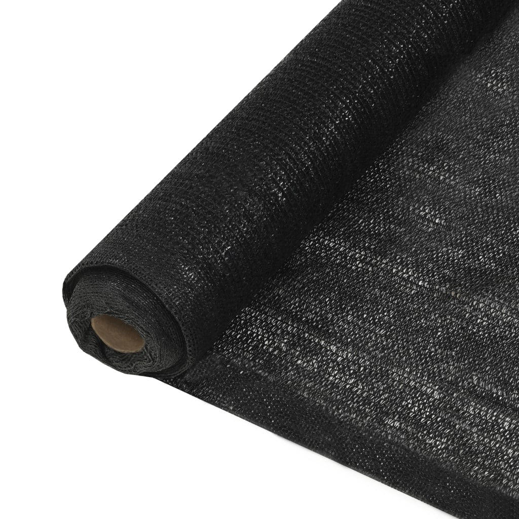 Vidaxl privacynet 150 g m² 1,5x50 m hdpe zwart