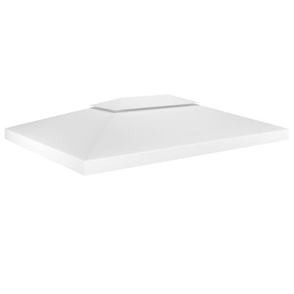 Vidaxl prieeldak 2-laags 310 g m² 4x3 m wit
