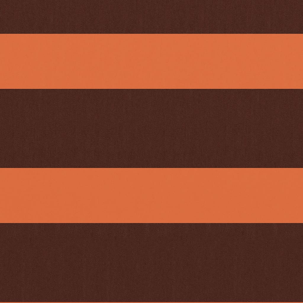 Vidaxl balkonscherm 90x300 cm oxford stof oranje en bruin