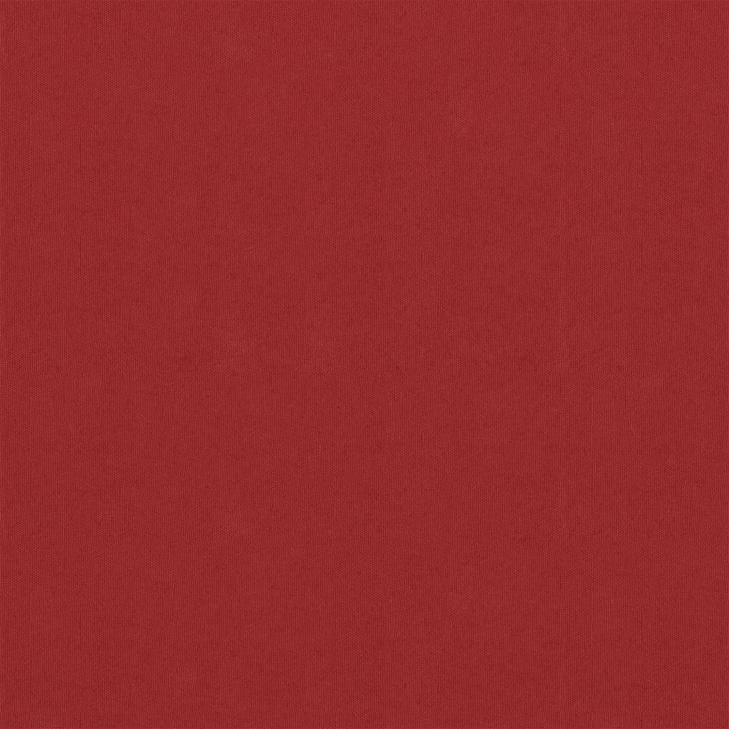 Vidaxl balkonscherm 75x600 cm oxford stof rood