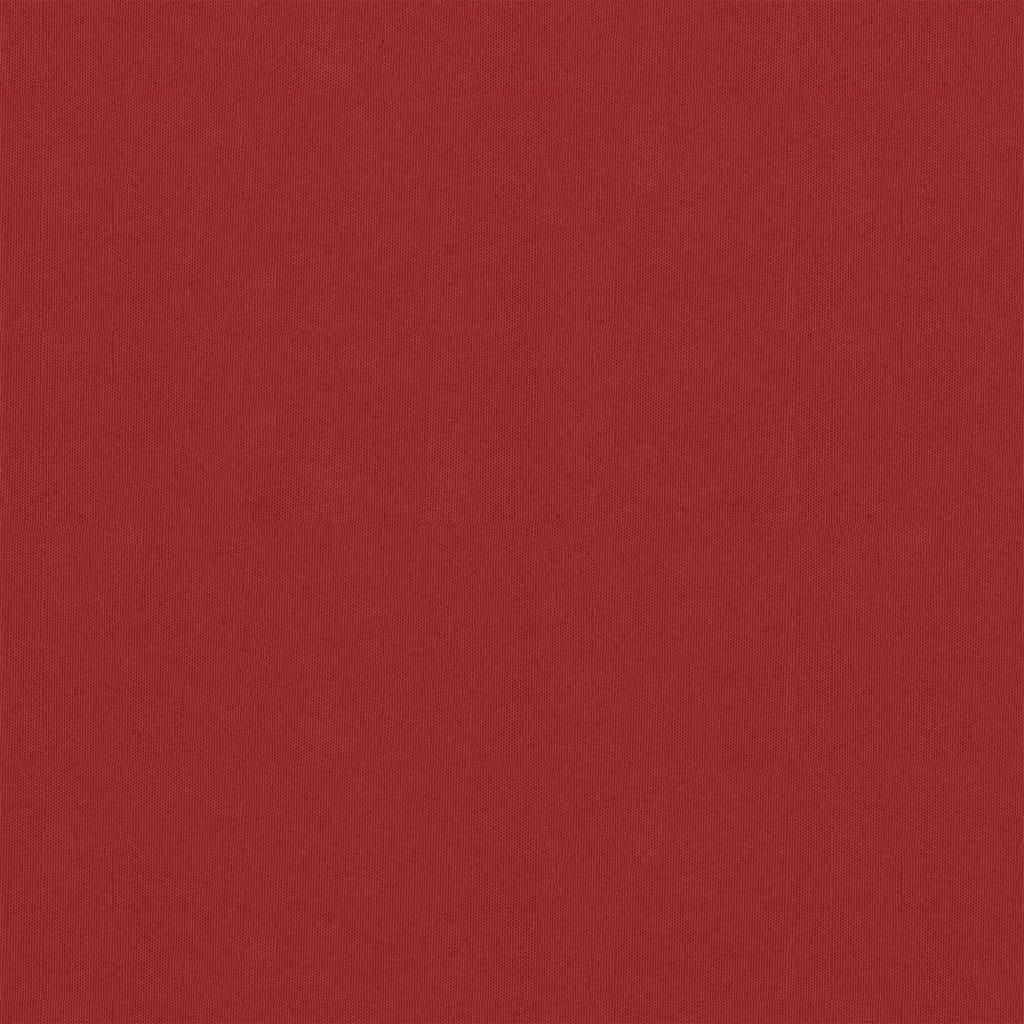 Vidaxl balkonscherm 90x600 cm oxford stof rood