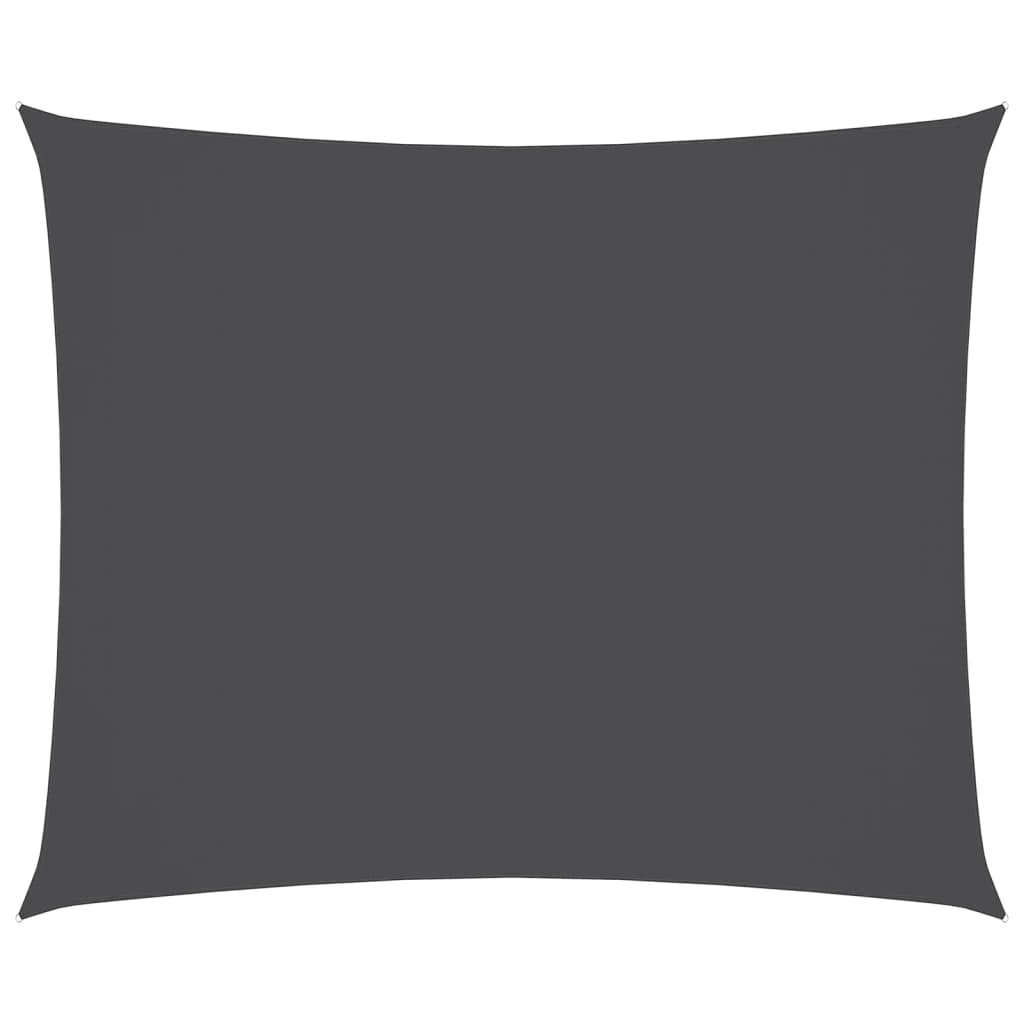 Vidaxl zonnescherm rechthoekig 2,5x3,5m oxford stof antracietkleurig