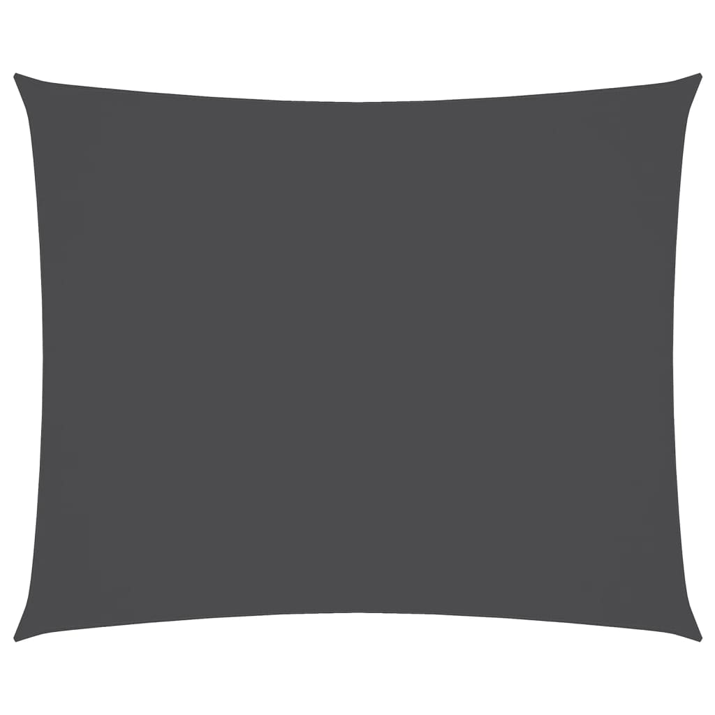 Vidaxl zonnescherm rechthoekig 4x5m oxford stof antracietkleurig