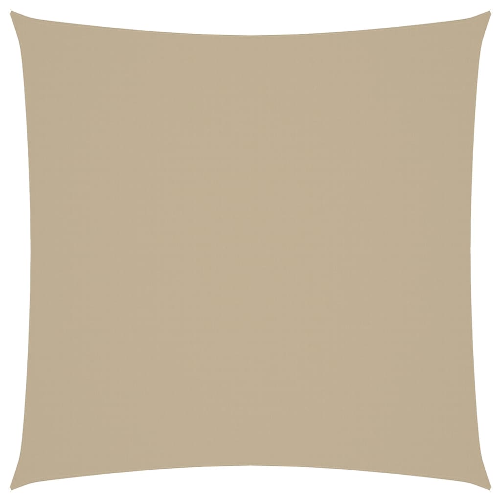VidaXL Zonnescherm vierkant 2,5x2,5m oxford stof beige