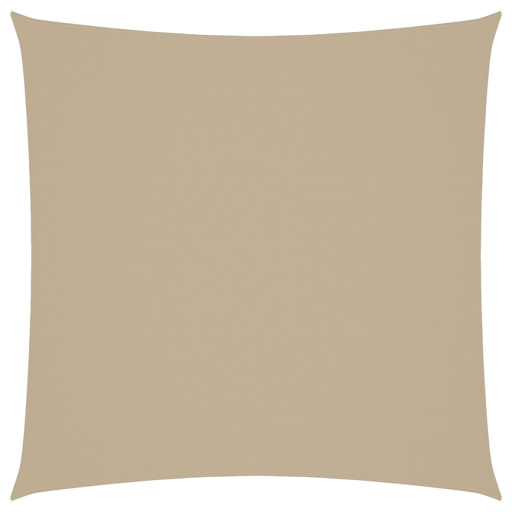 Vidaxl zonnescherm vierkant 7x7m oxford stof beige