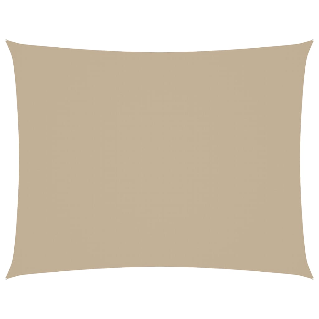 Vidaxl zonnescherm rechthoekig 2,5x4m oxford stof beige