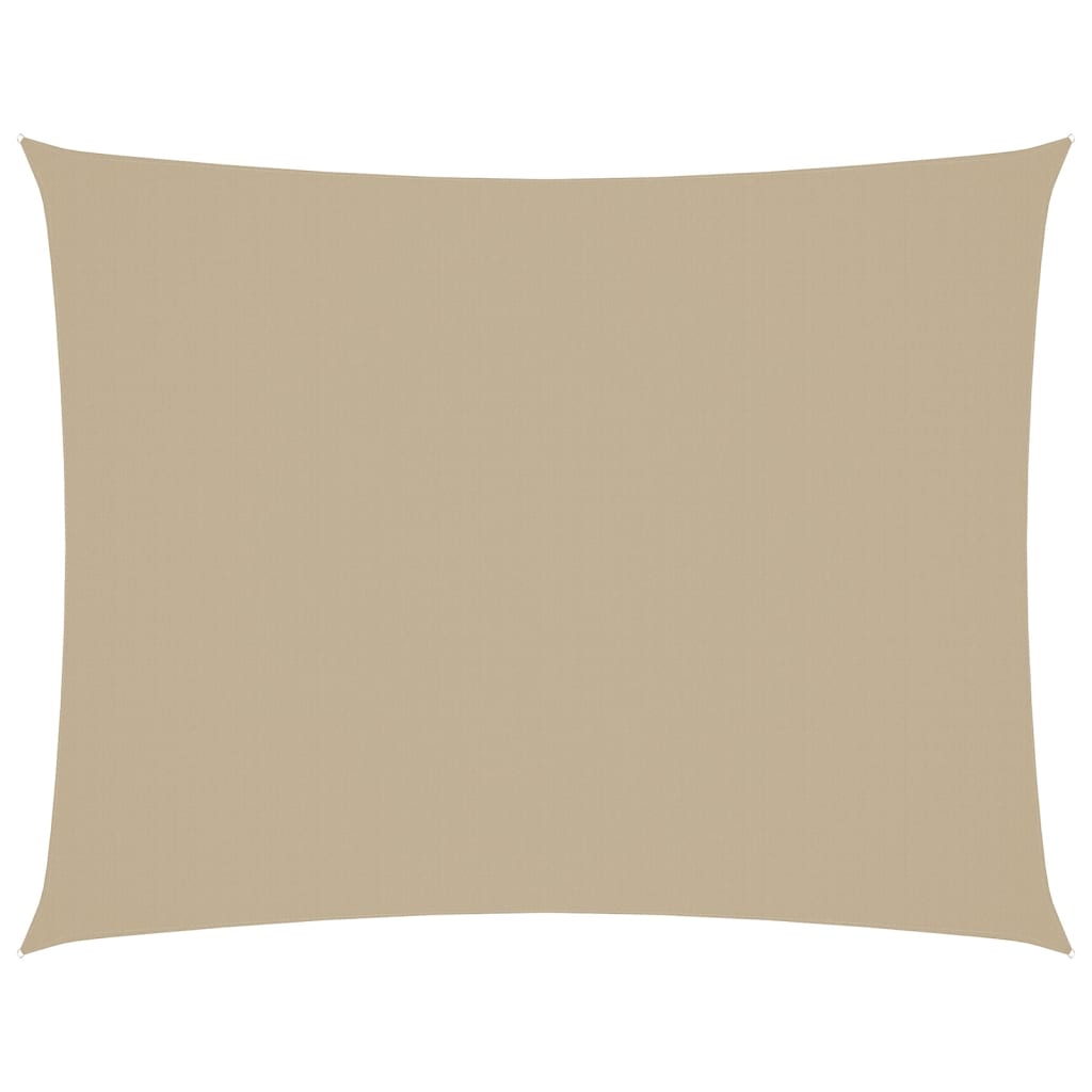 Vidaxl zonnescherm rechthoekig 3x6m oxford stof beige