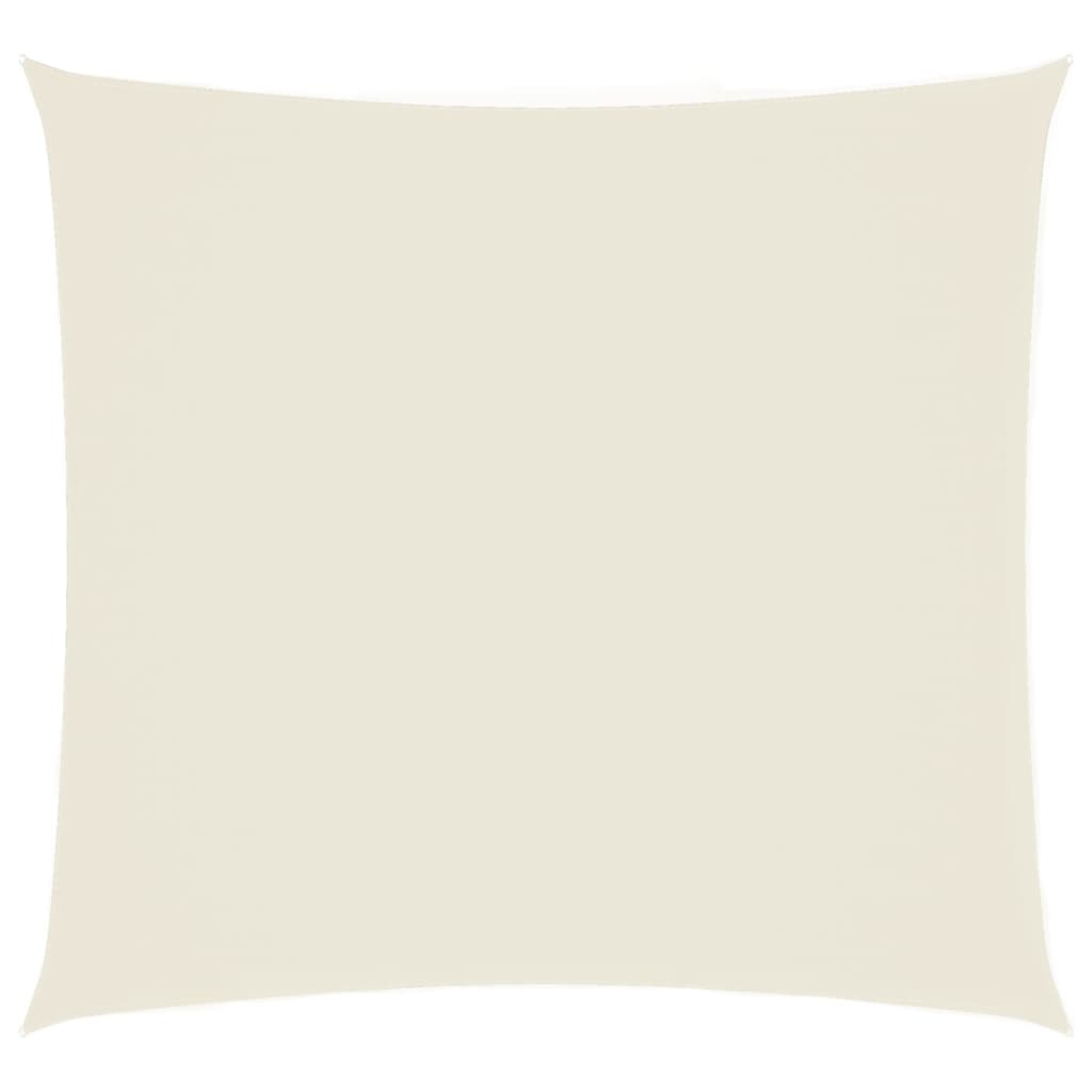 Vidaxl zonnescherm vierkant 2,5x2,5m oxford stof crèmekleurig