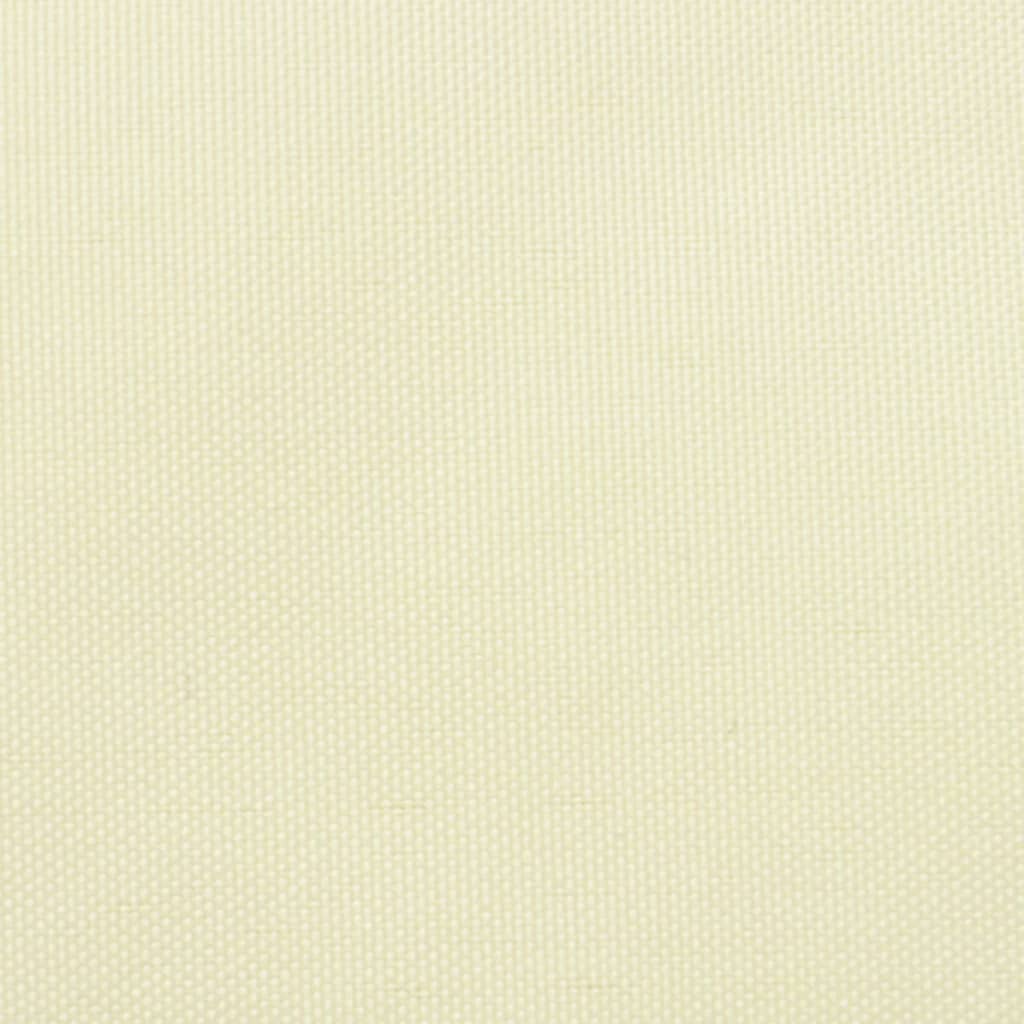 Vidaxl zonnezeil trapezium 2 4x3m oxford stof crèmekleurig