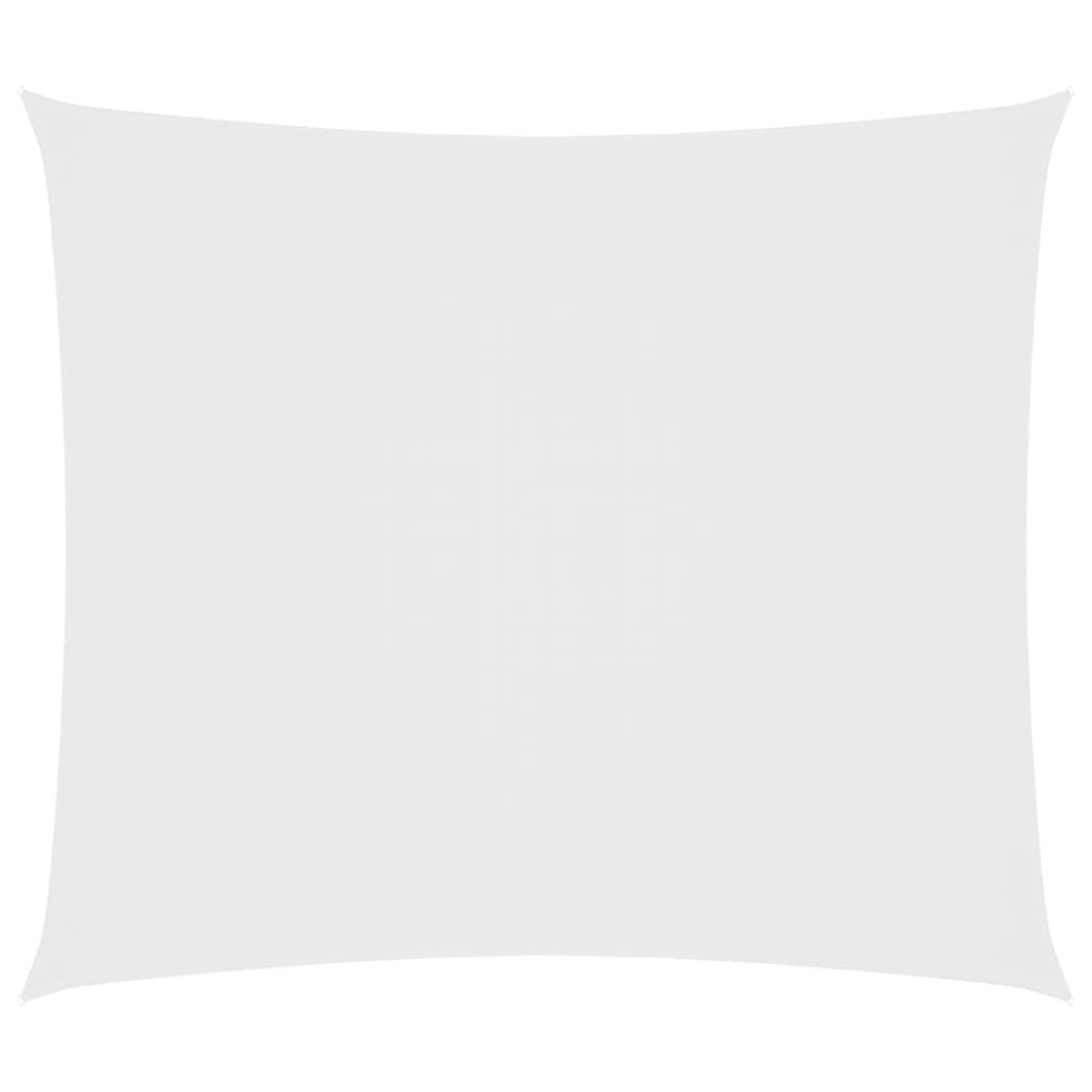 Vidaxl zonnescherm rechthoekig 2x2,5m oxford stof wit