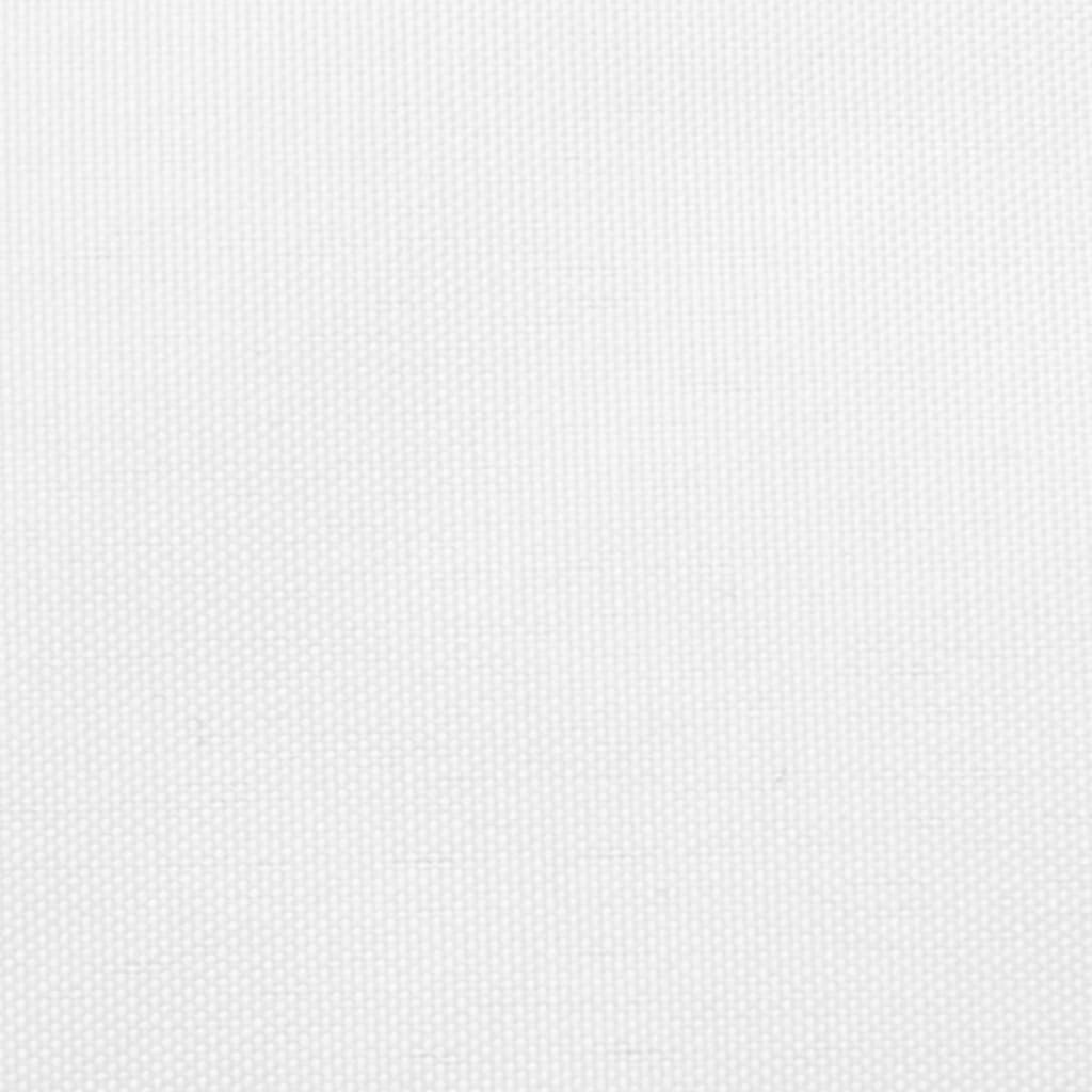 Vidaxl zonnescherm trapezium 4 5x4m oxford stof wit