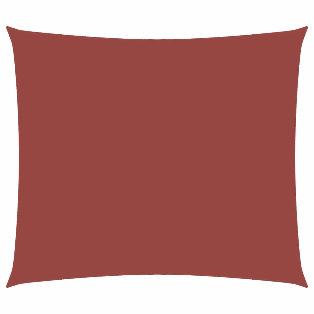 Vidaxl zonnescherm rechthoekig 2,5x3,5 m oxford stof terracottakleurig