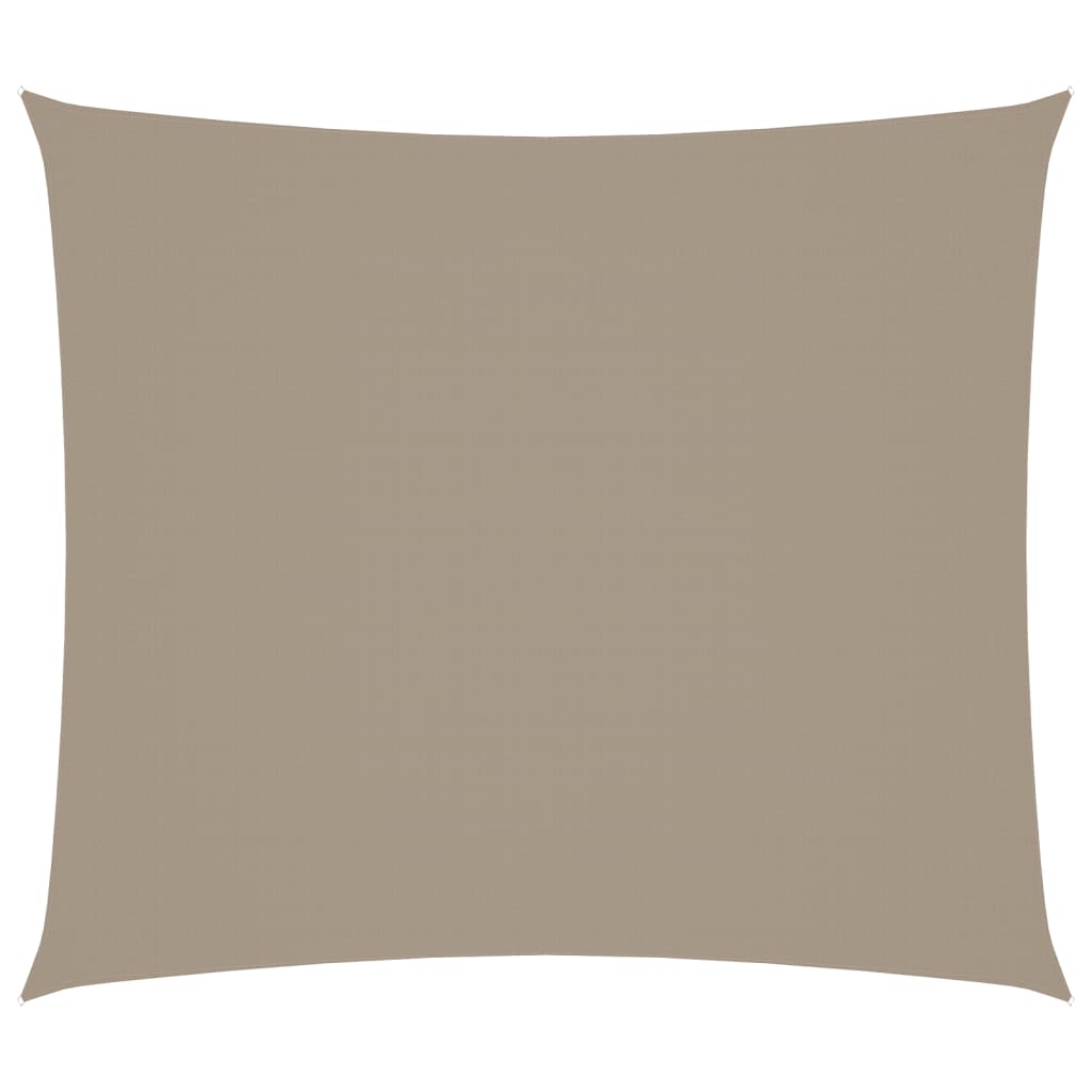 Vidaxl zonnescherm rechthoekig 2,5x3m oxford stof taupe