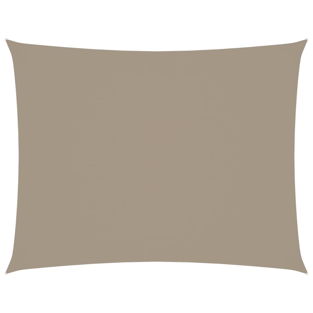 Vidaxl zonnescherm rechthoekig 2,5x3,5m oxford stof taupe