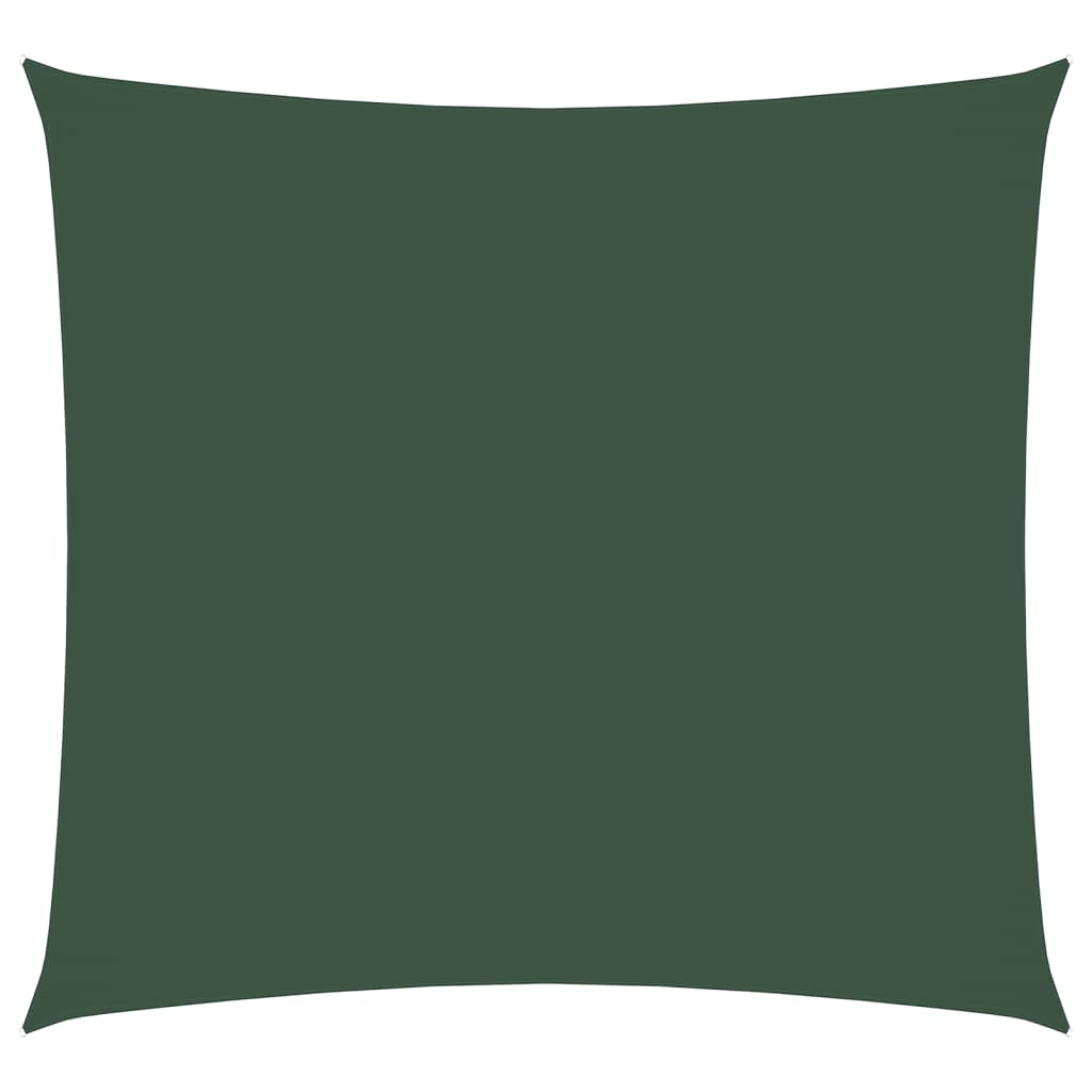 Vidaxl zonnescherm vierkant 4,5x4,5m oxford stof donkergroen