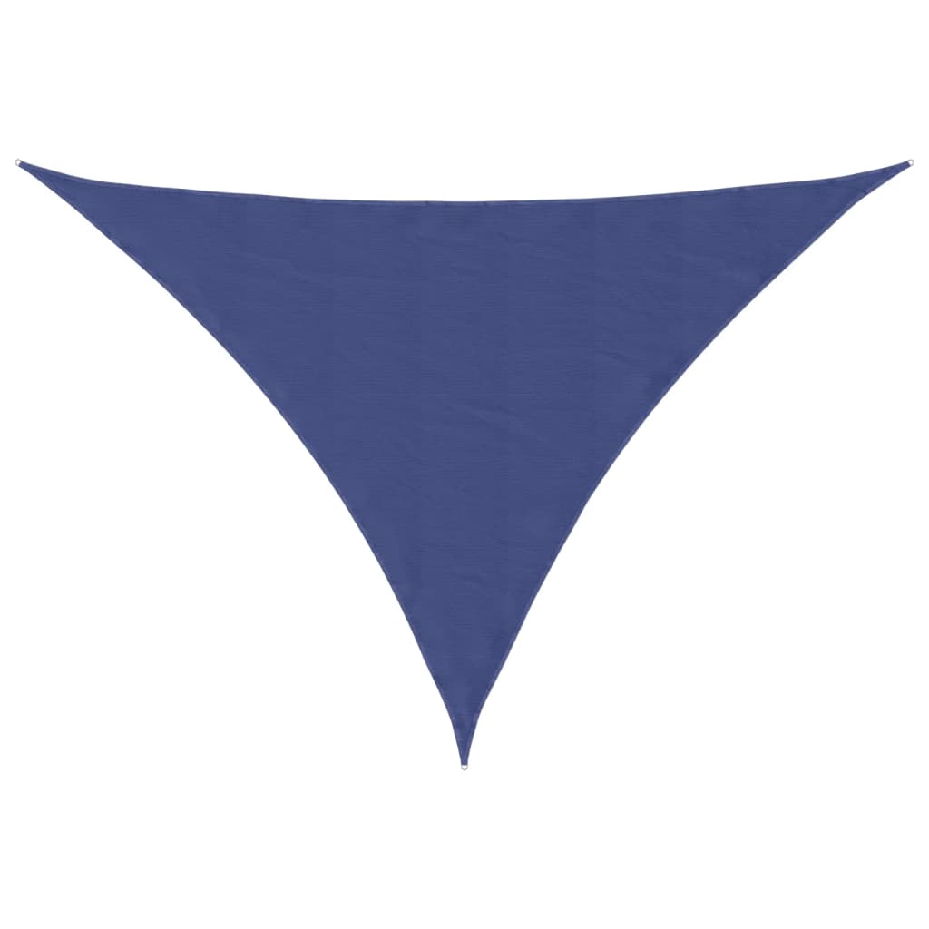 Vidaxl zonnescherm driehoekig 3x4x4 m oxford stof blauw