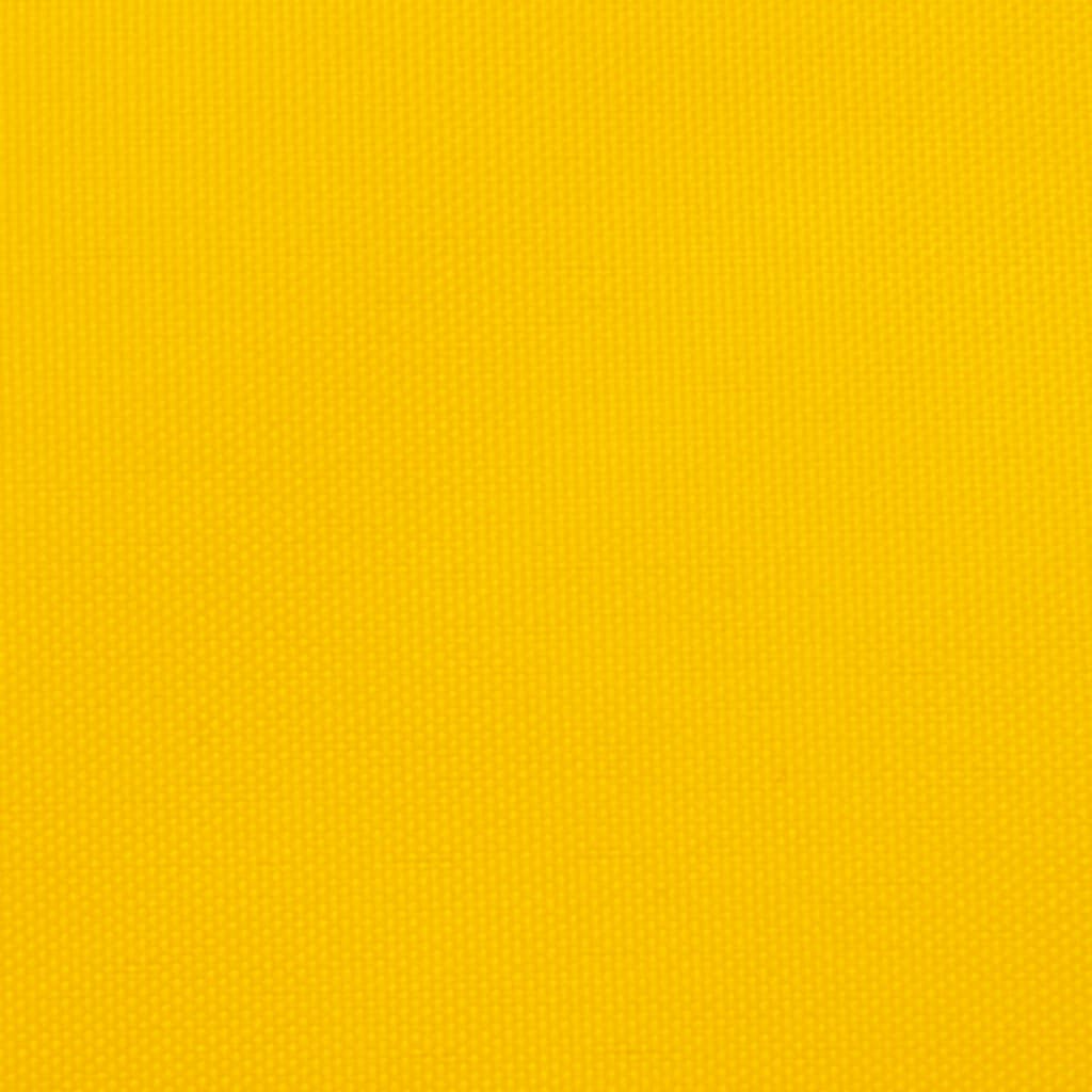Vidaxl zonnezeil trapezium 2 4x3m oxford stof geel
