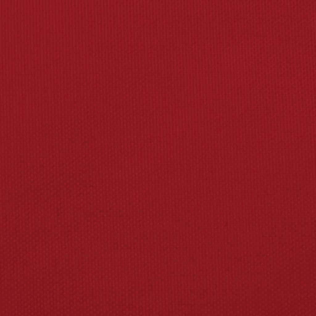 Vidaxl zonnezeil trapezium 2 4x3 m oxford stof rood