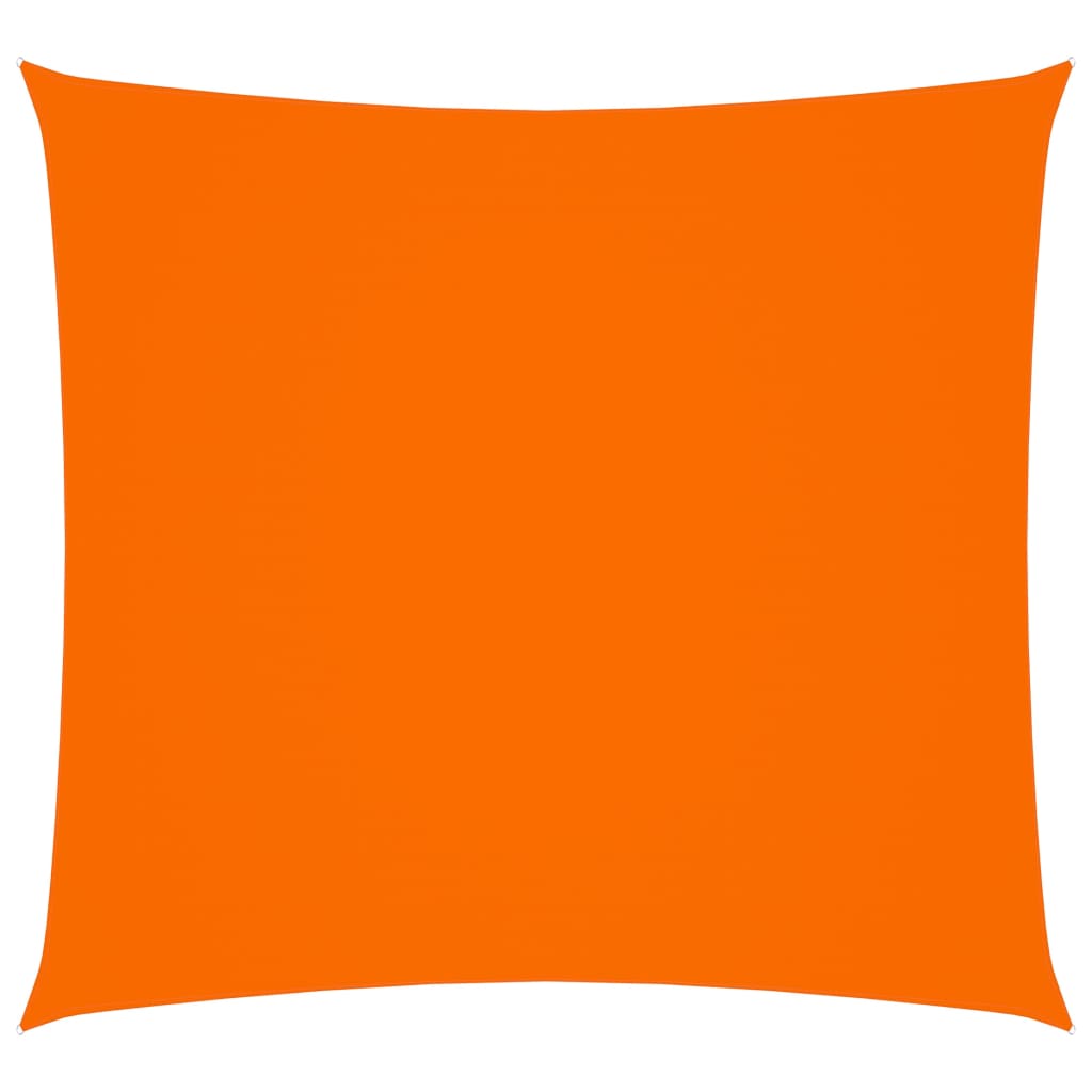 Vidaxl zonnescherm vierkant 4x4 m oxford stof oranje