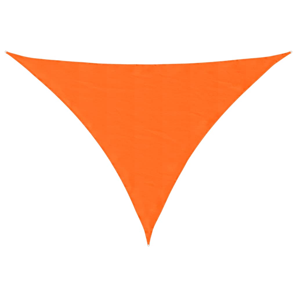Vidaxl zonnescherm driehoekig 5x6x6 m oxford stof oranje