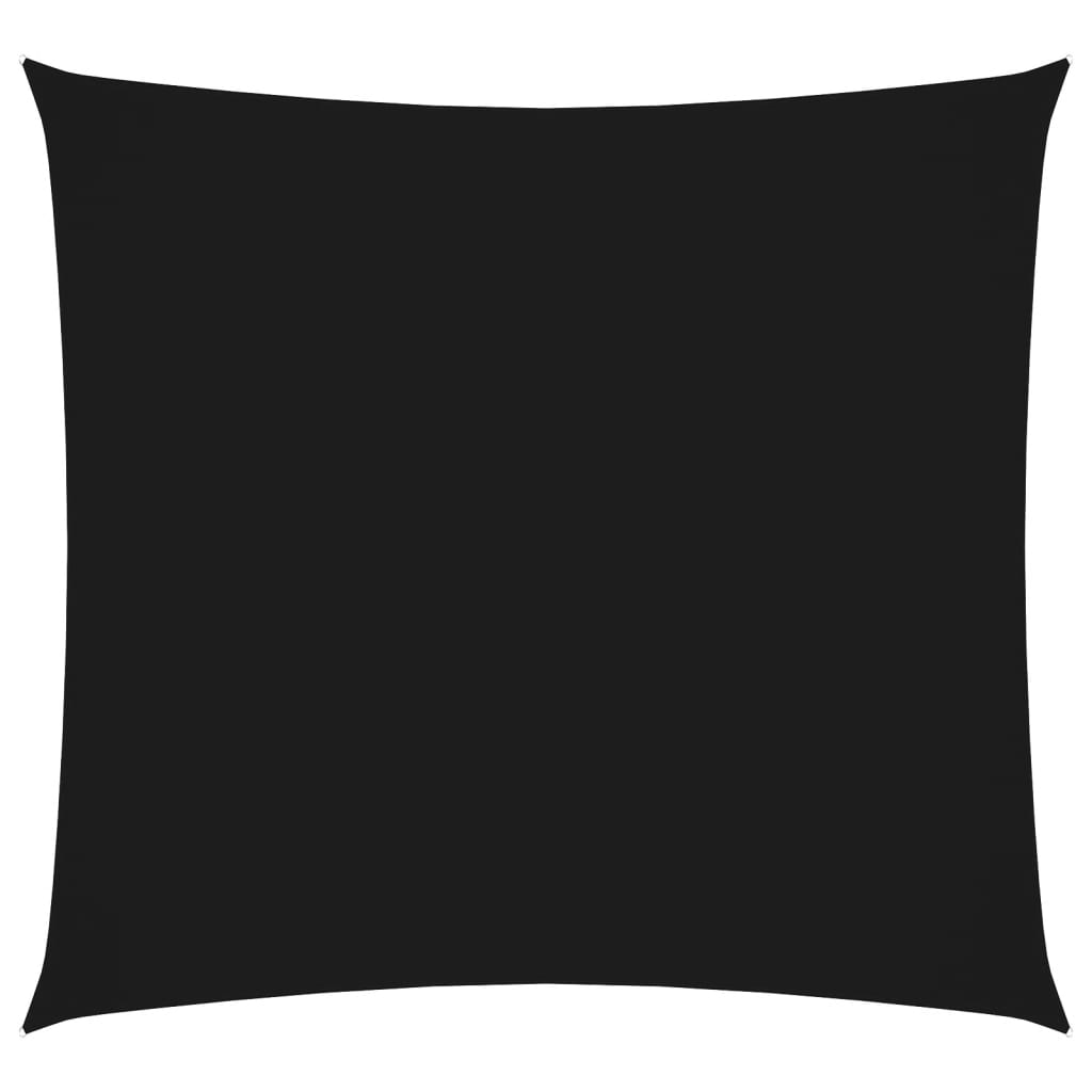 Vidaxl zonnescherm vierkant 4,5x4,5m oxford stof zwart