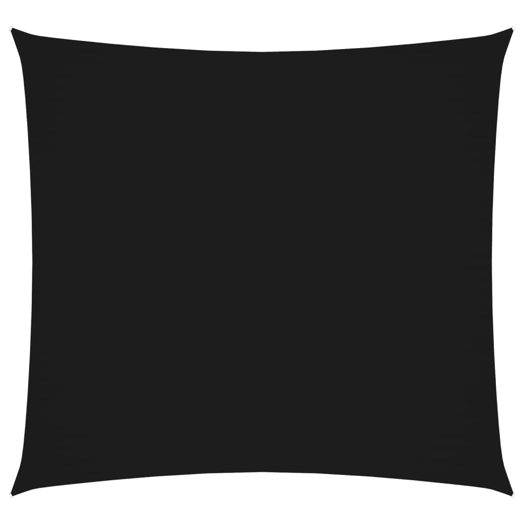 Vidaxl zonnescherm vierkant 5x5m oxford stof zwart