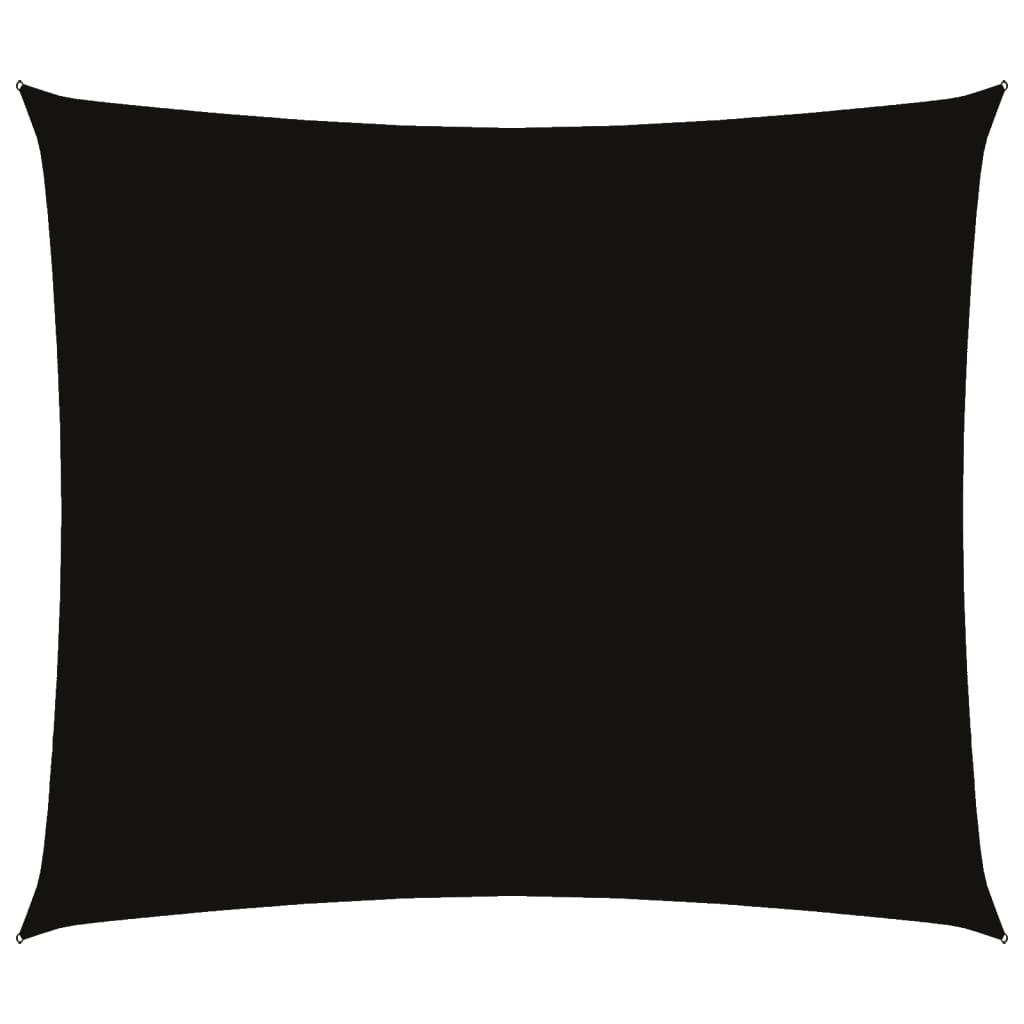 Vidaxl zonnescherm rechthoekig 2,5x3m oxford stof zwart