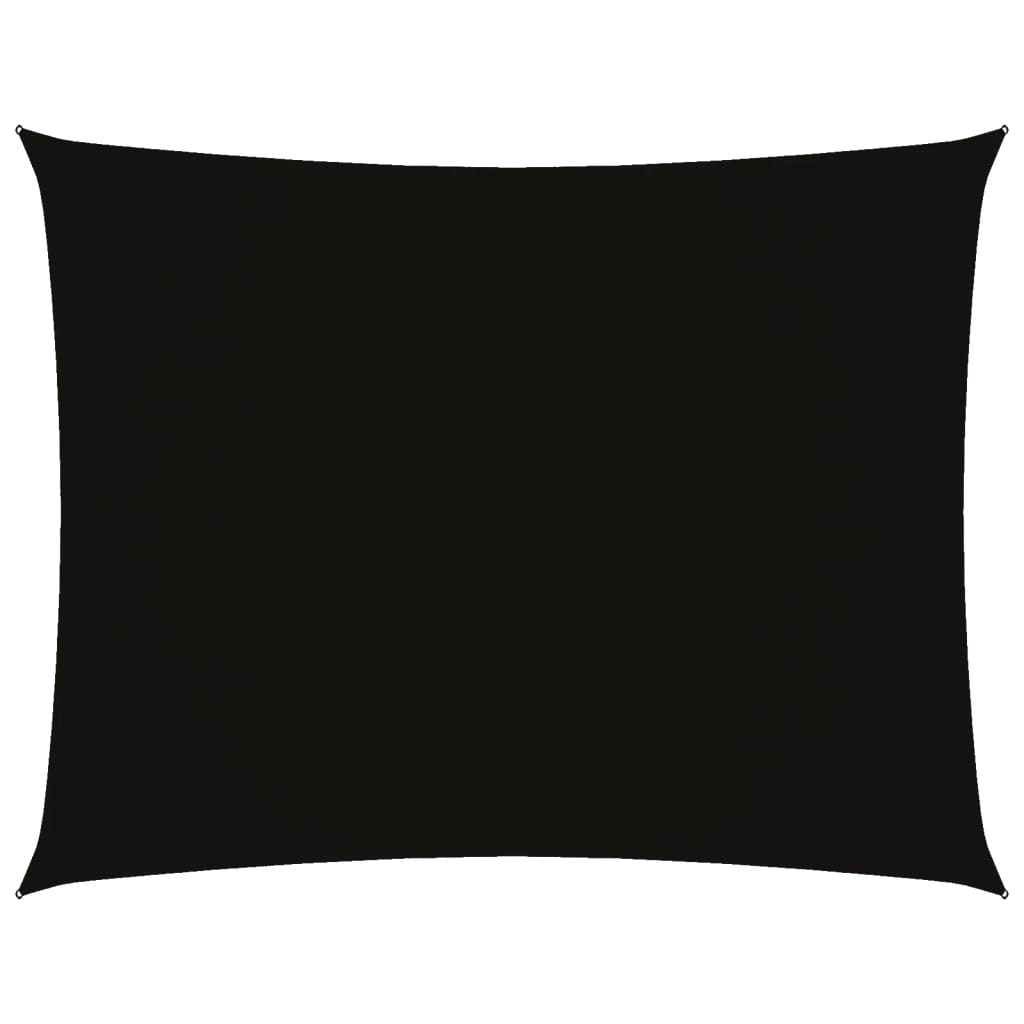 Vidaxl zonnescherm rechthoekig 2,5x4m oxford stof zwart
