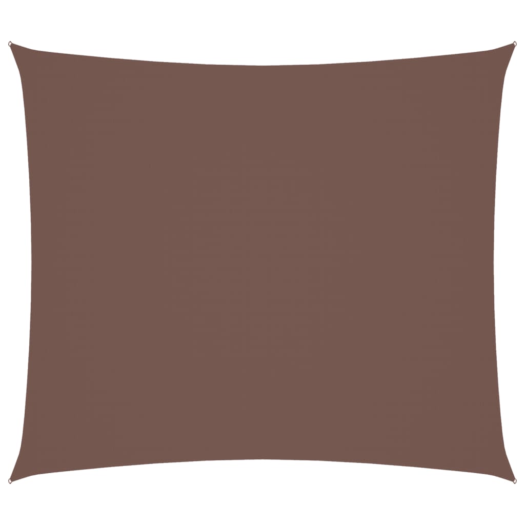 Vidaxl zonnescherm rechthoekig 2x2,5m oxford stof bruin