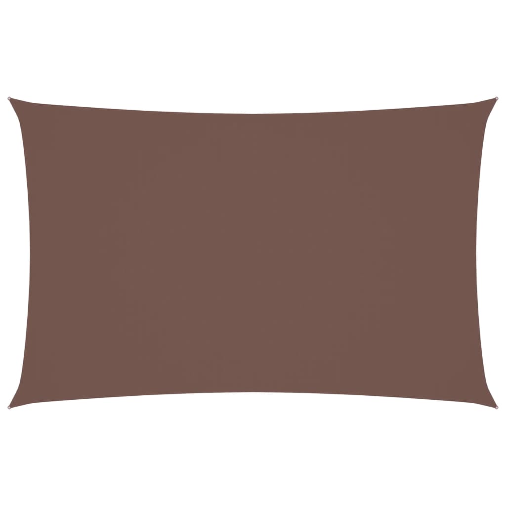 Vidaxl zonnescherm rechthoekig 2x4,5m oxford stof bruin