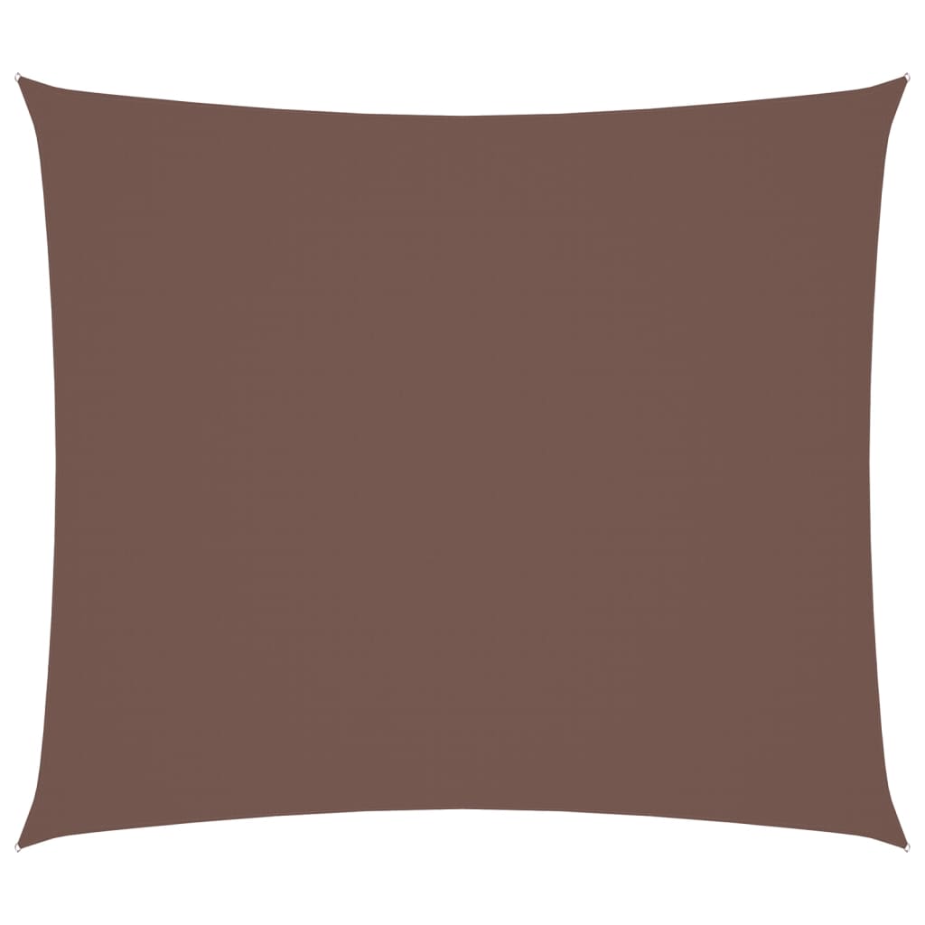 Vidaxl zonnescherm rechthoekig 2,5x3m oxford stof bruin