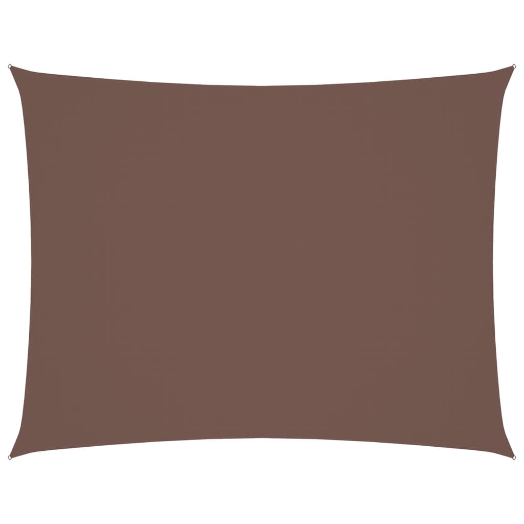 Vidaxl zonnescherm rechthoekig 2,5x4m oxford stof bruin