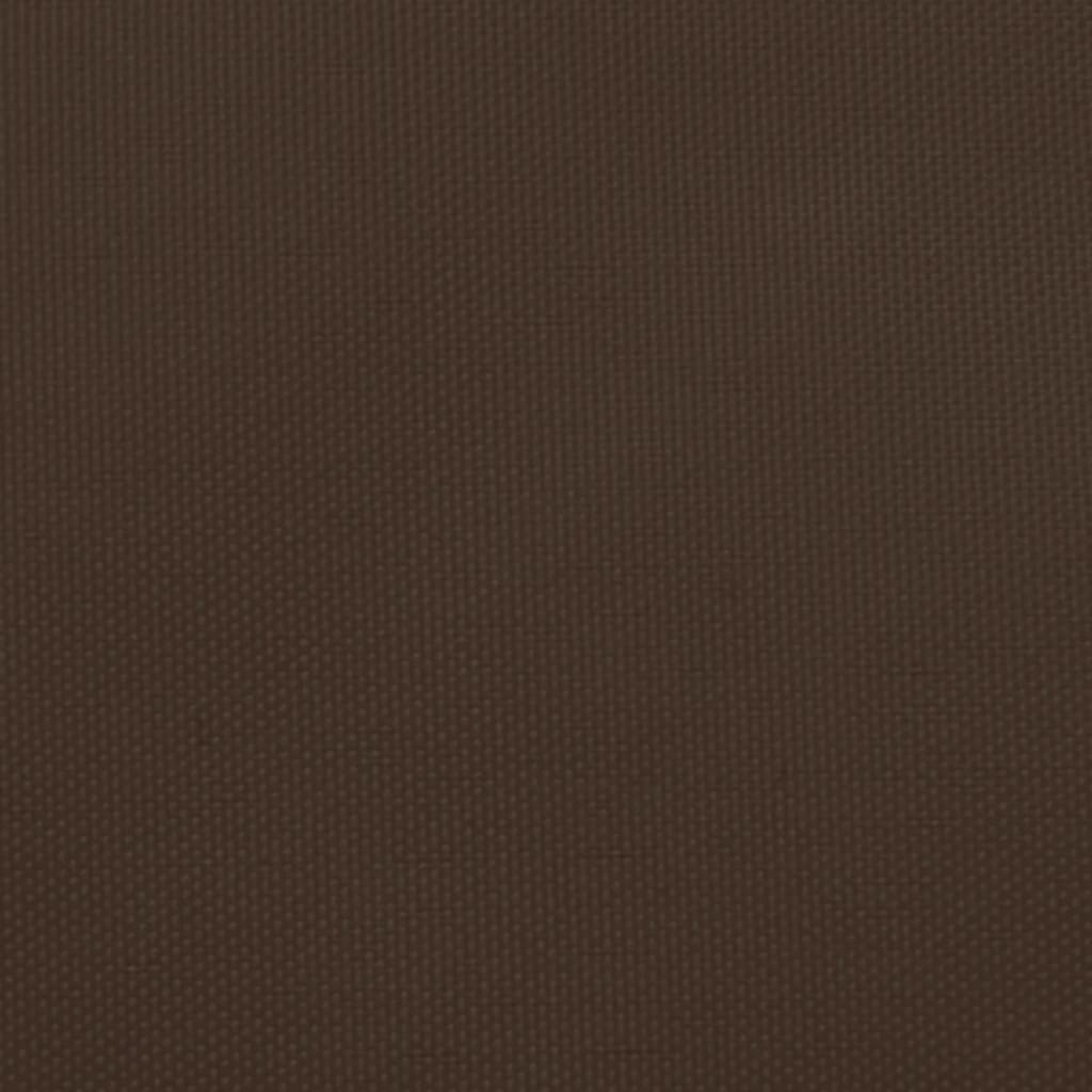 Vidaxl zonnezeil trapezium 2 4x3m oxford stof bruin