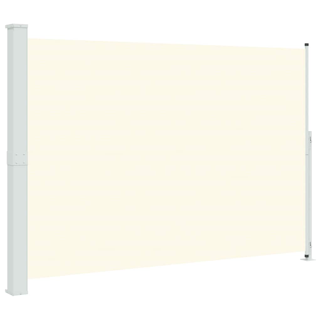 Vidaxl tuinscherm uittrekbaar 200x300 cm crème