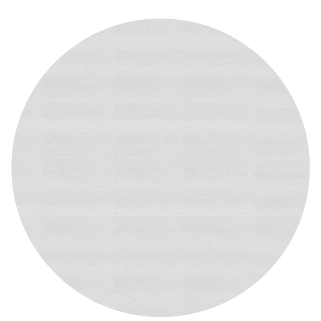 Vidaxl zwembadfolie solardrijvend 594 cm pe grijs